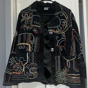 Stunning Parsley & Sage Jacket, cotton and polyester.